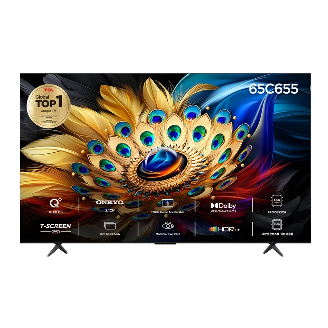 tcl 4k uhd qled tv 65인치