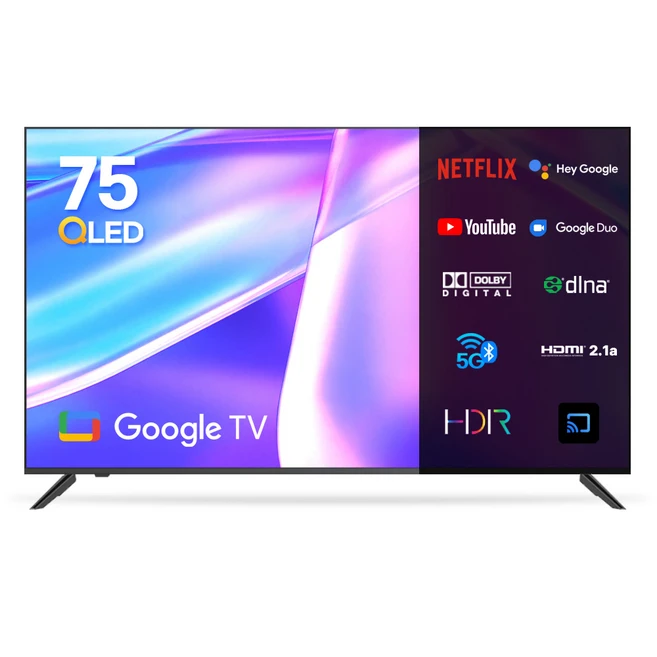 tcl 4k uhd qled 구글 스마트tv 스탠드형 50c655